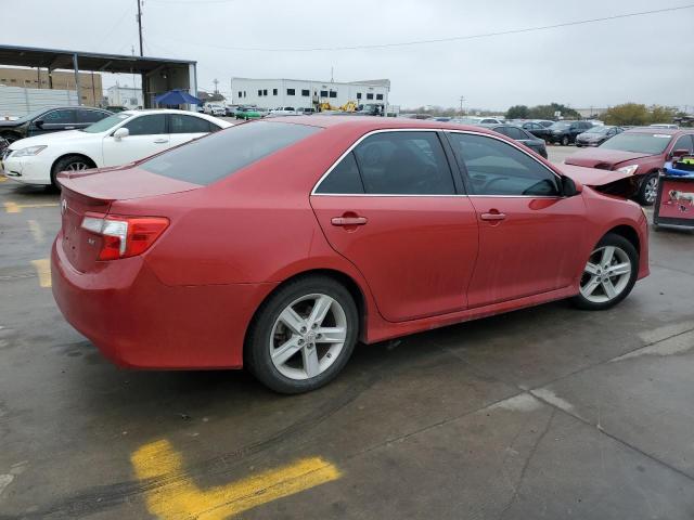 4T1BF1FK6CU636274 - 2012 TOYOTA CAMRY BASE RED photo 3