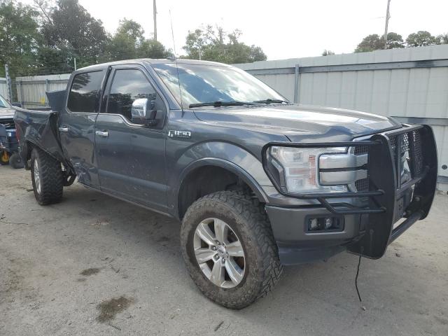 1FTEW1E40KFA06323 - 2019 FORD F150 SUPERCREW GRAY photo 4