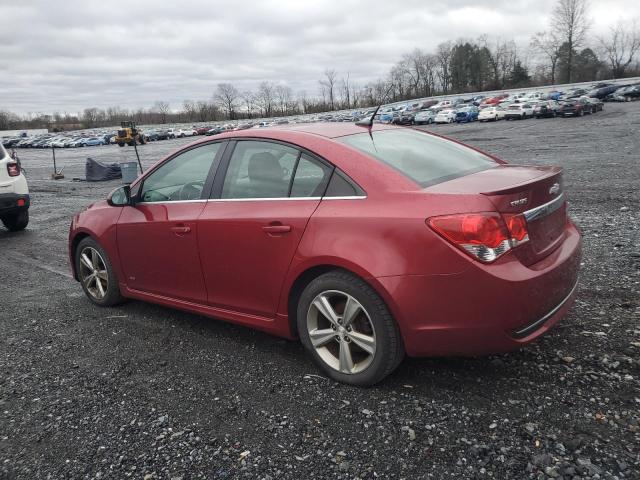 1G1PE5SB1E7173741 - 2014 CHEVROLET CRUZE LT RED photo 2