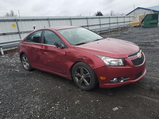 1G1PE5SB1E7173741 - 2014 CHEVROLET CRUZE LT RED photo 4