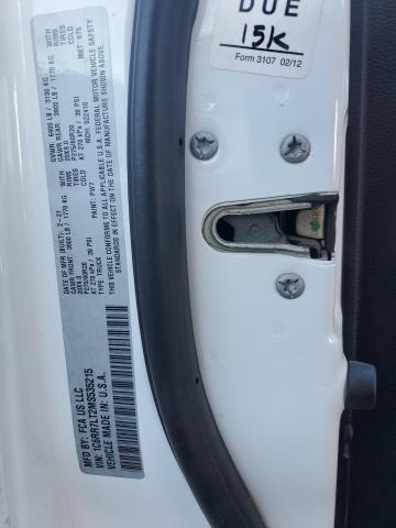 1C6RR7LT2MS535215 - 2021 RAM 1500 CLASS SLT თეთრი ფოტო 13