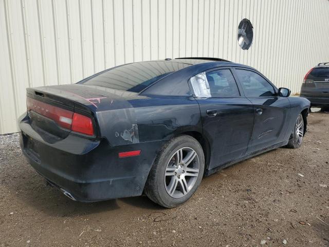 2C3CDXHG4CH220709 - 2012 DODGE CHARGER SXT BLACK photo 3