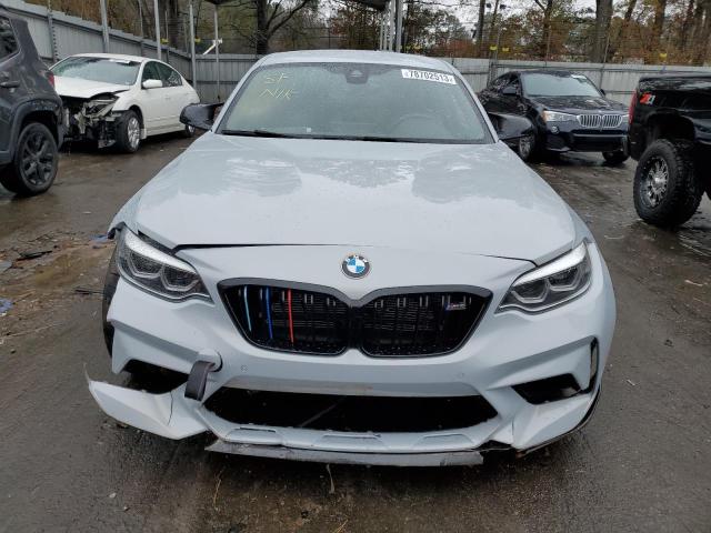 WBS2U7C53K7D16740 - 2019 BMW M2 COMPETITION SILVER photo 5