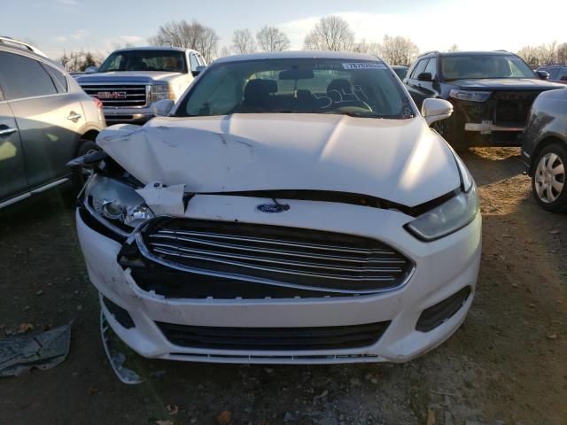 3FA6P0H73ER205249 - 2014 FORD FUSION SE WHITE photo 5