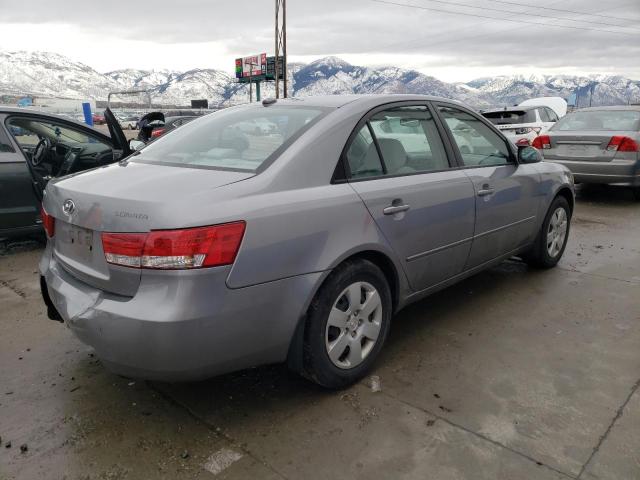 5NPET46C67H268070 - 2007 HYUNDAI SONATA GLS GRAY photo 3