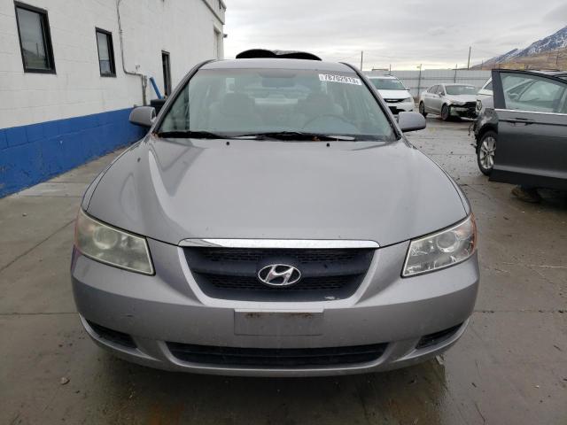 5NPET46C67H268070 - 2007 HYUNDAI SONATA GLS GRAY photo 5