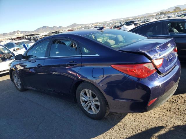 5NPEB4AC4EH945883 - 2014 HYUNDAI SONATA GLS BLUE photo 2