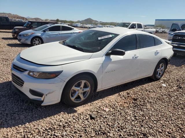 1G1ZB5ST5HF229202 - 2017 CHEVROLET MALIBU LS WHITE photo 1