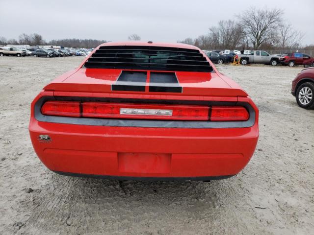 2B3CJ4DVXAH179749 - 2010 DODGE CHALLENGER SE RED photo 6