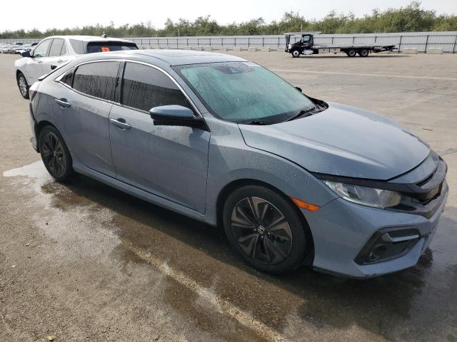 SHHFK7H60MU409434 - 2021 HONDA CIVIC EX GRAY photo 4