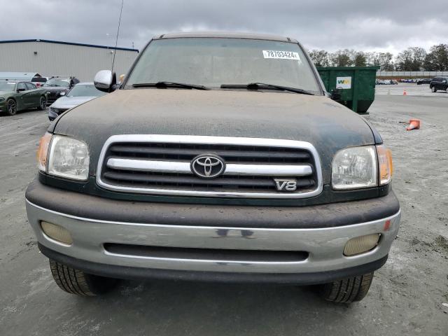 5TBBT4410YS125530 - 2000 TOYOTA TUNDRA ACCESS CAB მწვანე ფოტო 5
