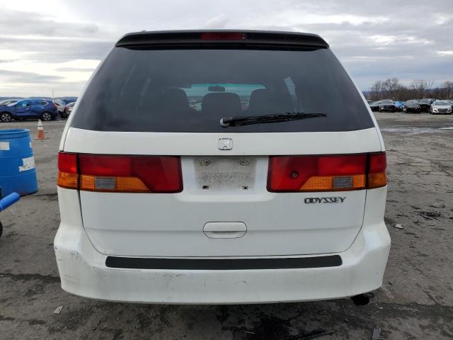 5FNRL18834B122020 - 2004 HONDA ODYSSEY EX WHITE photo 6