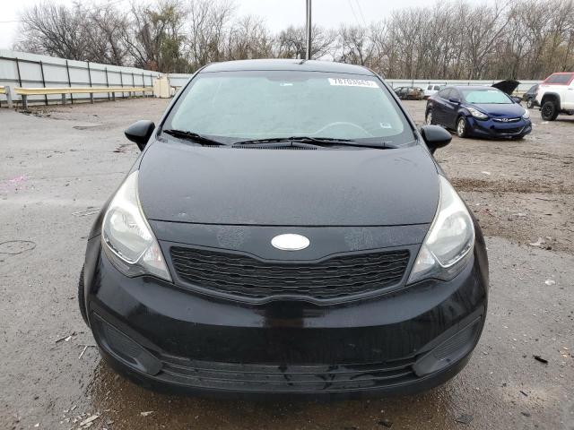 KNADM4A31D6250448 - 2013 KIA RIO LX BLACK photo 5