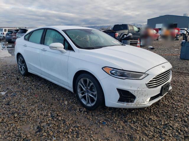 3FA6P0CD9LR174728 - 2020 FORD FUSION SEL WHITE photo 4