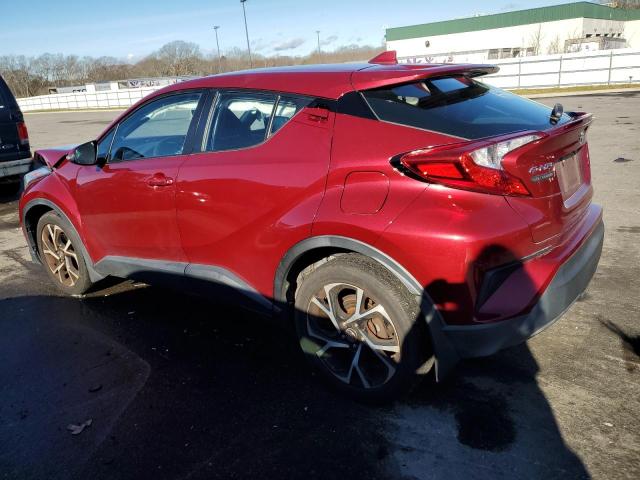 NMTKHMBX6JR021595 - 2018 TOYOTA C-HR XLE RED photo 2