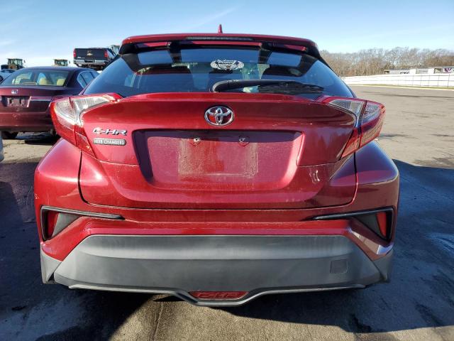 NMTKHMBX6JR021595 - 2018 TOYOTA C-HR XLE RED photo 6