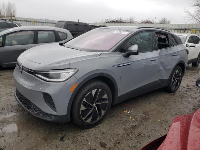 WVGGNPE28NP052196 - 2022 VOLKSWAGEN ID.4 PRO S ნაცრისფერი ფოტო 1