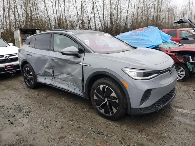 WVGGNPE28NP052196 - 2022 VOLKSWAGEN ID.4 PRO S ნაცრისფერი ფოტო 4