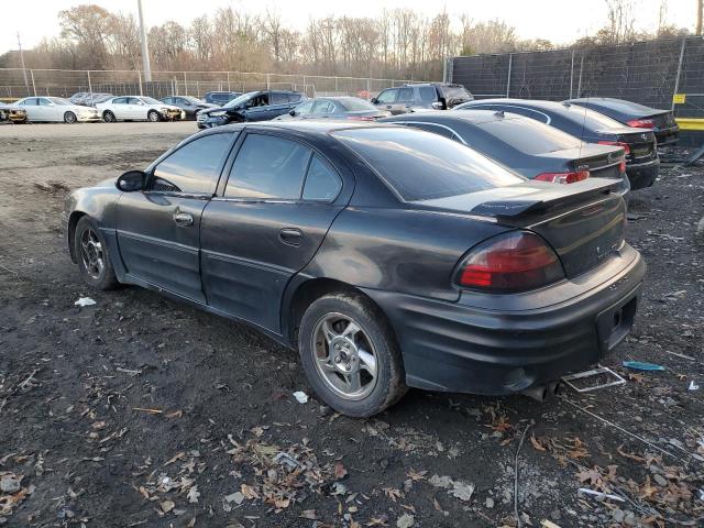 1G2NV52E03C233204 - 2003 PONTIAC GRAND AM GT1 BLACK photo 2