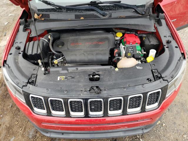 3C4NJCAB9KT658300 - 2019 JEEP COMPASS SPORT RED photo 11