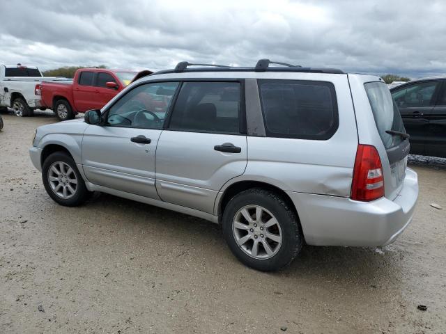 JF1SG65625H722041 - 2005 SUBARU FORESTER 2.5XS SILVER photo 2