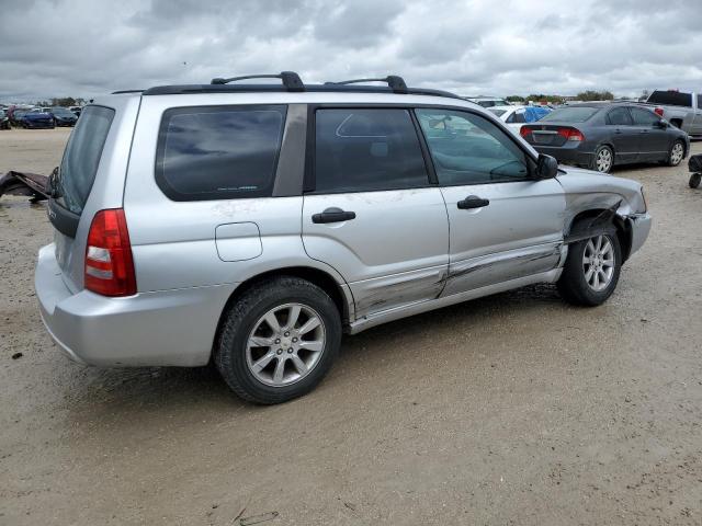 JF1SG65625H722041 - 2005 SUBARU FORESTER 2.5XS SILVER photo 3