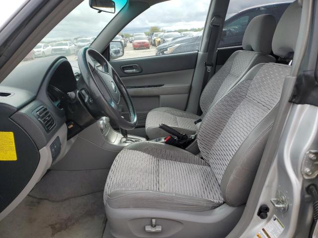 JF1SG65625H722041 - 2005 SUBARU FORESTER 2.5XS Серебристый фото 7