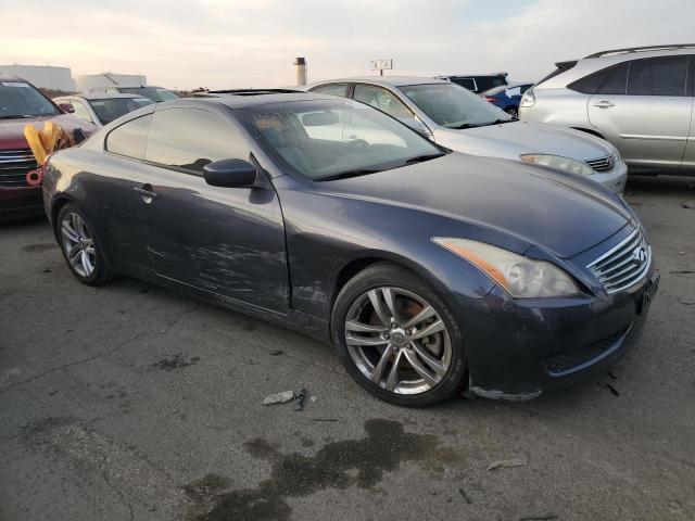 JNKCV64E29M606525 - 2009 INFINITI G37 BASE BLUE photo 4