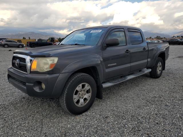 3TMKU4HN5BM027781 - 2011 TOYOTA TACOMA DOUBLE CAB PRERUNNER LONG BED GRAY photo 1