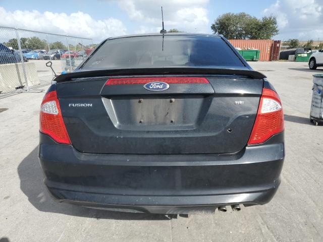 3FAHP0HA0BR102788 - 2011 FORD FUSION SE BLACK photo 6