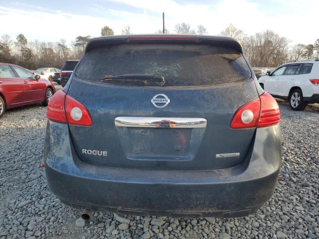 JN8AS5MT2DW546726 - 2013 NISSAN ROGUE S BLUE photo 6