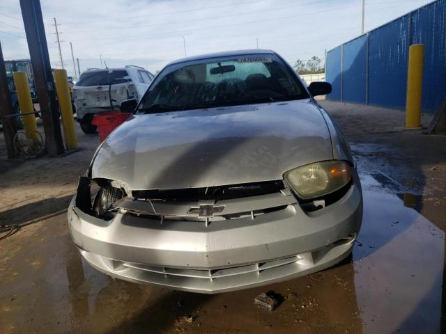 1G1JC52F647333903 - 2004 CHEVROLET CAVALIER SILVER photo 5