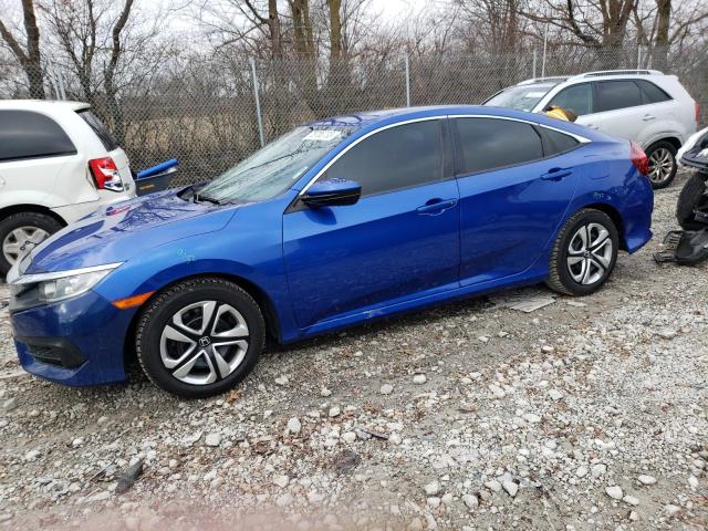 19XFC2F54GE079612 - 2016 HONDA CIVIC LX BLUE photo 1