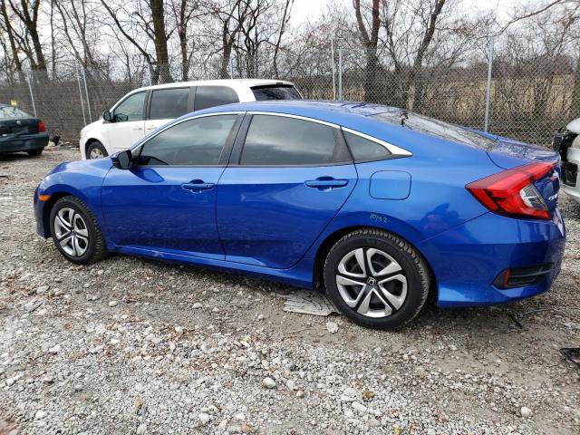 19XFC2F54GE079612 - 2016 HONDA CIVIC LX BLUE photo 2