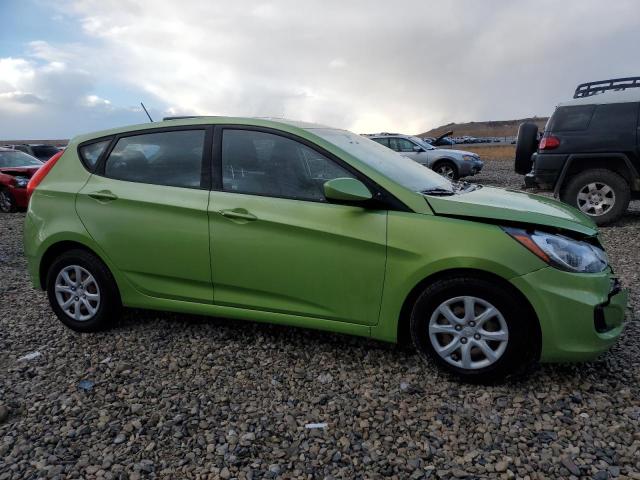 KMHCT5AE9CU039271 - 2012 HYUNDAI ACCENT GLS GREEN photo 4