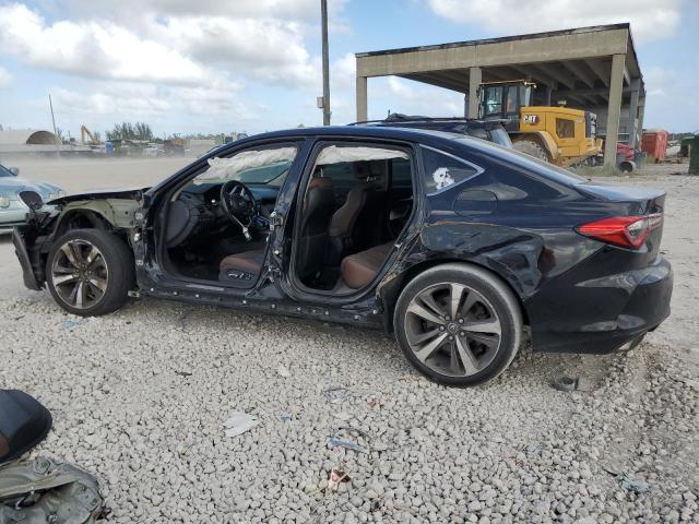 19UUB6F67MA004090 - 2021 ACURA TLX ADVANCE შავი ფოტო 2