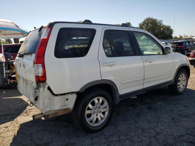 JHLRD78926C027346 - 2006 HONDA CR-V SE WHITE photo 3