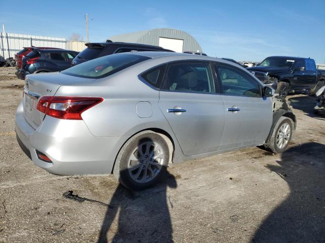 3N1AB7AP3KL613936 - 2019 NISSAN SENTRA S SILVER photo 3