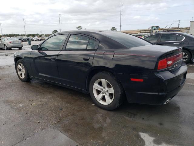 2C3CDXBG5EH254542 - 2014 DODGE CHARGER SE BLACK photo 2