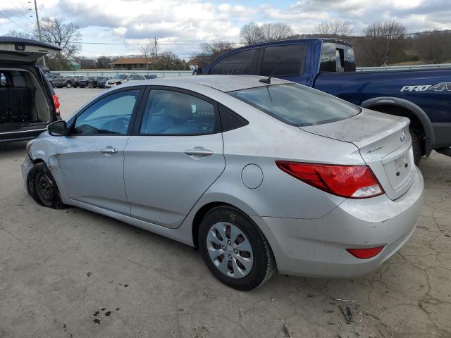 KMHCT4AE2GU960960 - 2016 HYUNDAI ACCENT SE SILVER photo 2