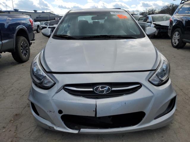 KMHCT4AE2GU960960 - 2016 HYUNDAI ACCENT SE SILVER photo 5