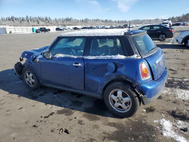 WMWMF335X7TU62872 - 2007 MINI COOPER BLUE photo 2