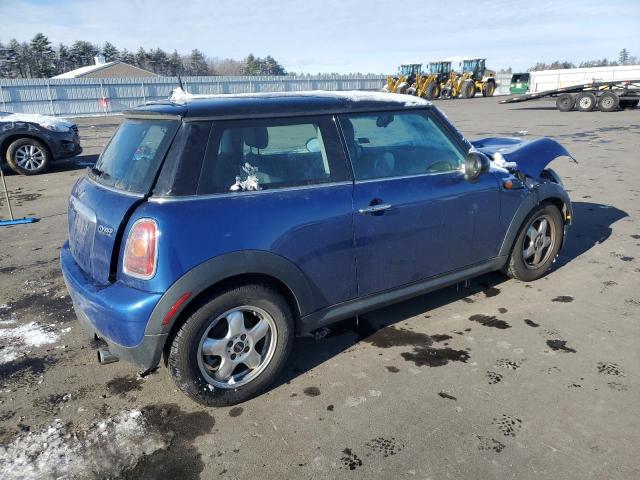 WMWMF335X7TU62872 - 2007 MINI COOPER BLUE photo 3