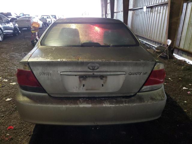 4T1BE32K95U525404 - 2005 TOYOTA CAMRY LE SILVER photo 6