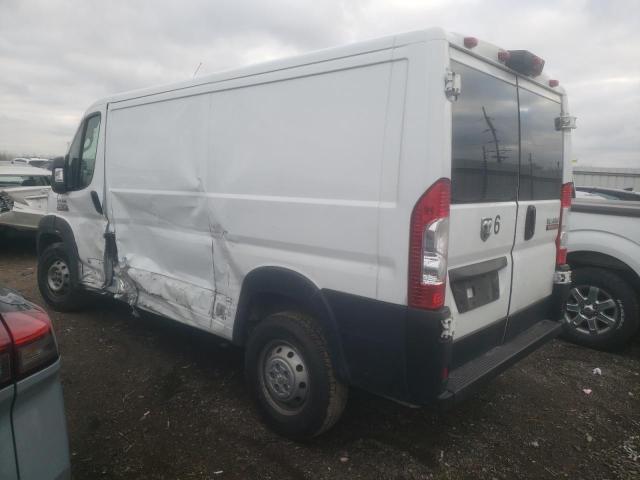 3C6LRVAG4ME546767 - 2021 RAM PROMASTER 1500 STANDARD WHITE photo 2