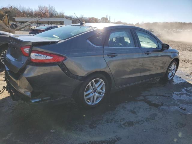 1FA6P0H79E5390345 - 2014 FORD FUSION SE GRAY photo 3