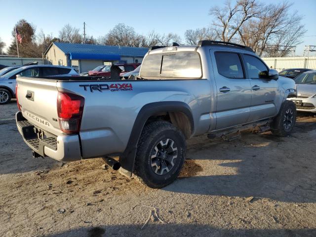 5TFDZ5BN3KX046509 - 2019 TOYOTA TACOMA DOUBLE CAB SILVER photo 3