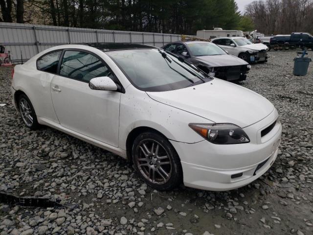 JTKDE177170201369 - 2007 TOYOTA SCION TC WHITE photo 4