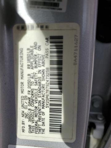 5Y2SP67879Z473258 - 2009 PONTIAC VIBE SILVER photo 14