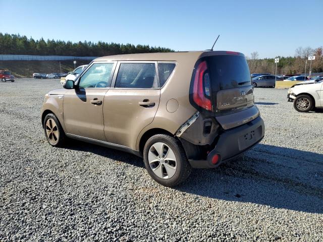 KNDJN2A29E7023129 - 2014 KIA SOUL BROWN photo 2